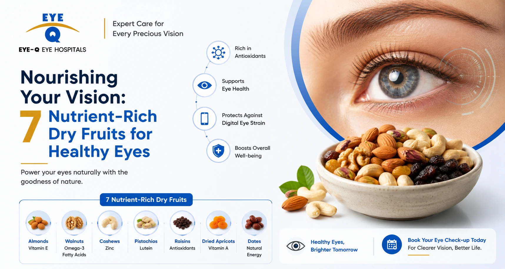 Dry Fruits for Healthy Eyes