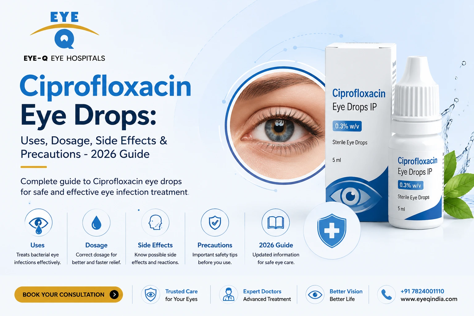 ciprofloxacin eye drops
